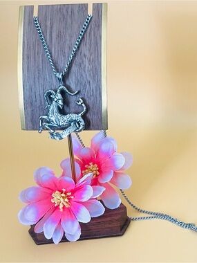 Capricorn Pendant Necklace Stainless Steel